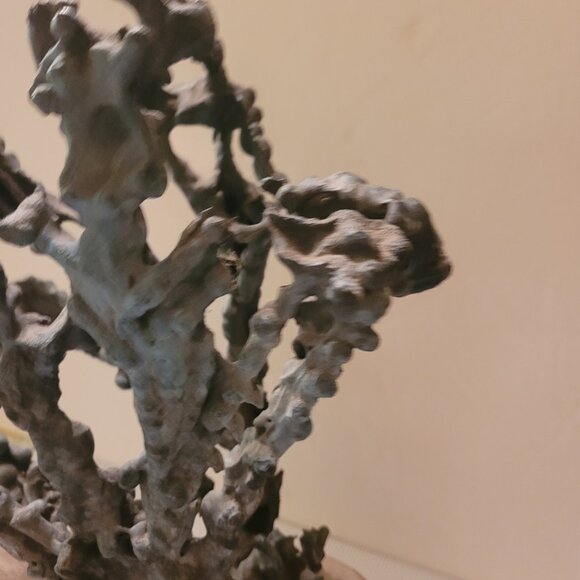 UNIQUE ORGANIC PIECE OF ART! Cast Bronze Ant Hill Sculpture - VINTAGE- BRUTALIST - Picture 12 of 16